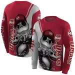 umass minutemen jack skellington red hoodie best selling