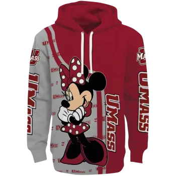 umass minutemen minnie mouse red hoodie best selling