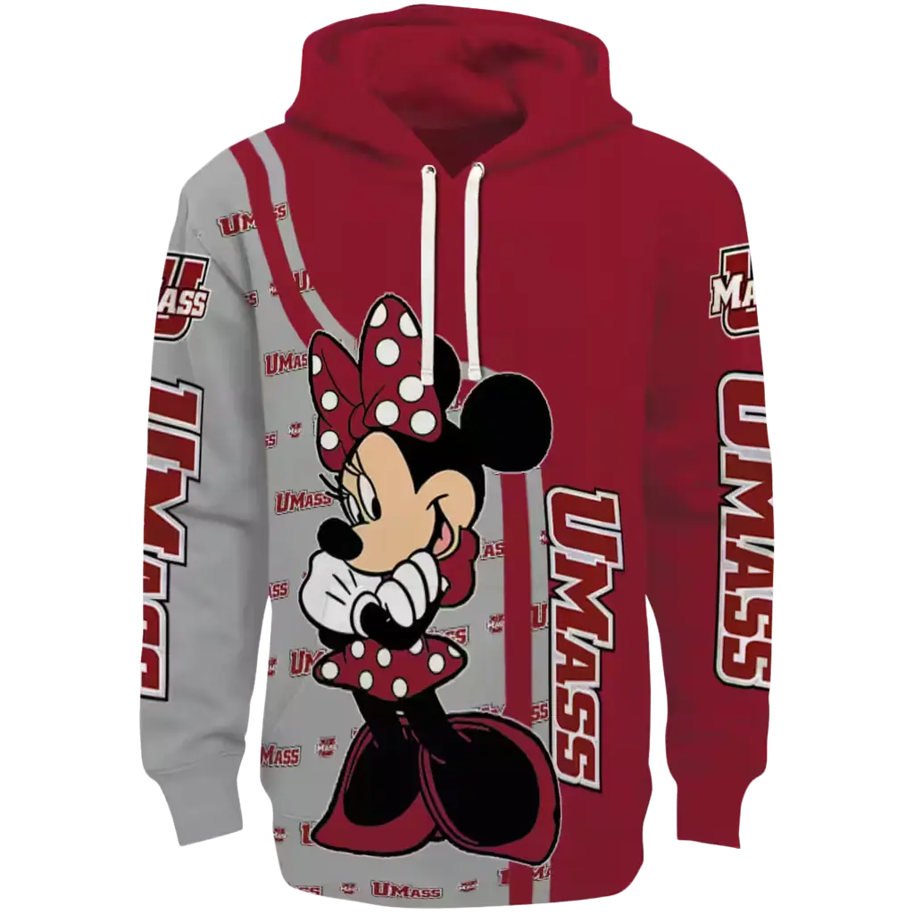 umass minutemen minnie mouse red hoodie best selling umass minutemen minnie mouse red hoodie best selling