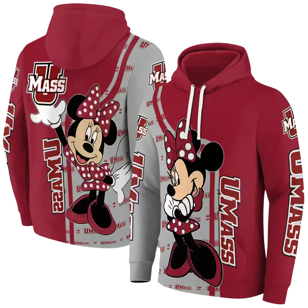 umass minutemen minnie mouse red hoodie fashion forward umass minutemen minnie mouse red hoodie fashion forward