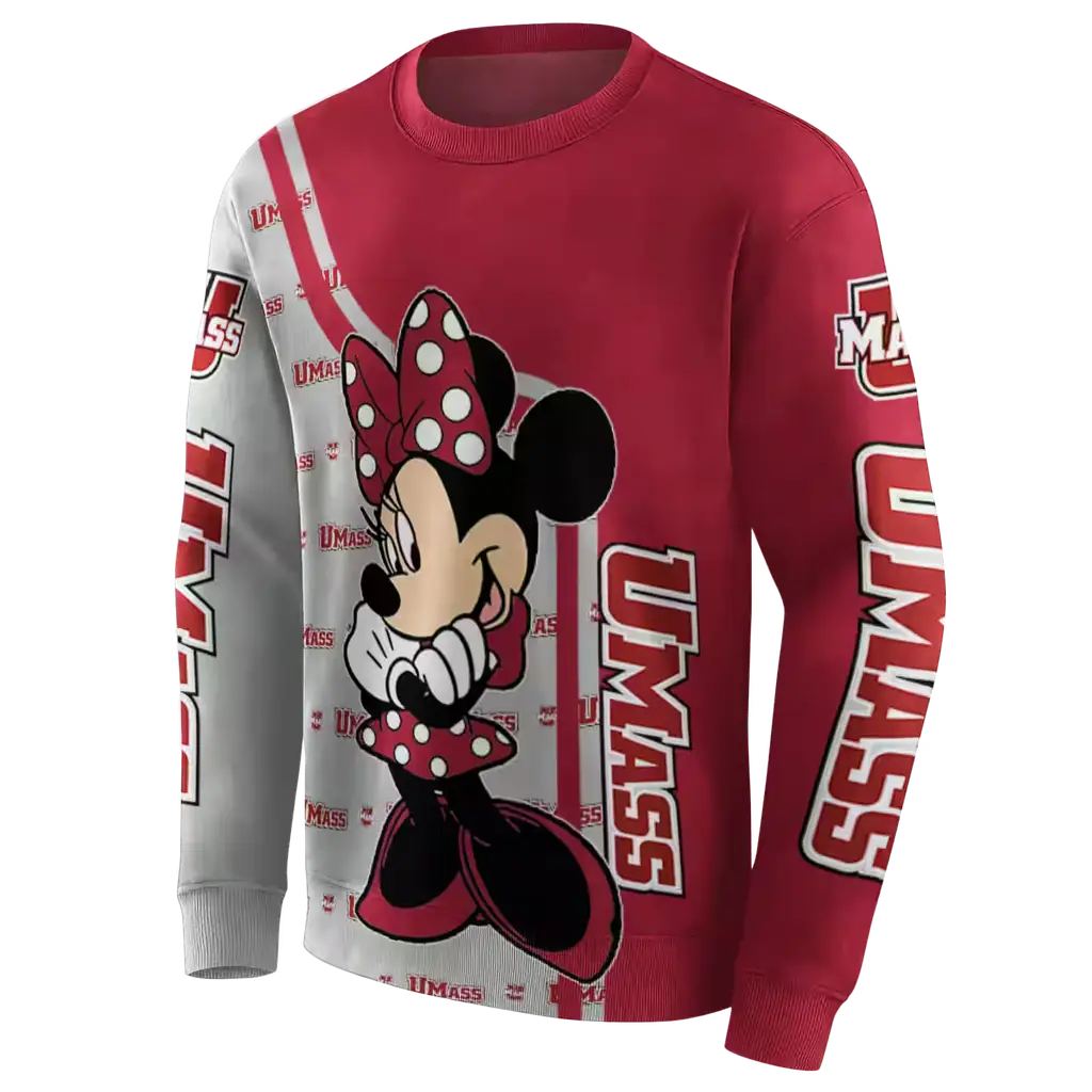 umass minutemen minnie mouse red hoodie new arrival umass minutemen minnie mouse red hoodie new arrival