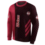 umass minutemen monogram pattern red hoodie best selling