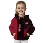 umass minutemen monogram pattern red hoodie best selling