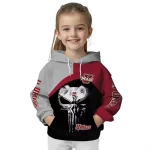 umass minutemen skull punisher grey black hoodie best selling