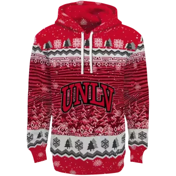 unlv rebels christmas trees red hoodie best selling