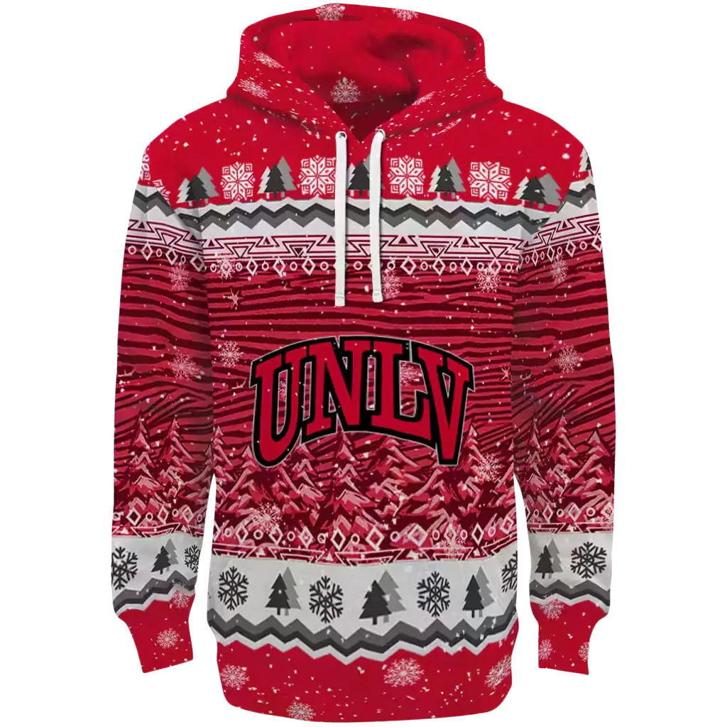 unlv rebels christmas trees red hoodie best selling unlv rebels christmas trees red hoodie best selling