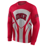 unlv rebels concentric lines red black hoodie best selling