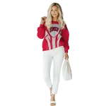 unlv rebels concentric lines red black hoodie best selling