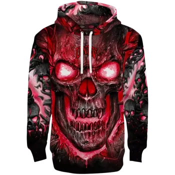unlv rebels demonic skull red black hoodie best selling