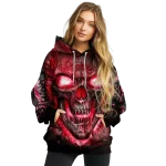unlv rebels demonic skull red black hoodie best selling