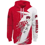 unlv rebels dynamic slash red white hoodie best selling