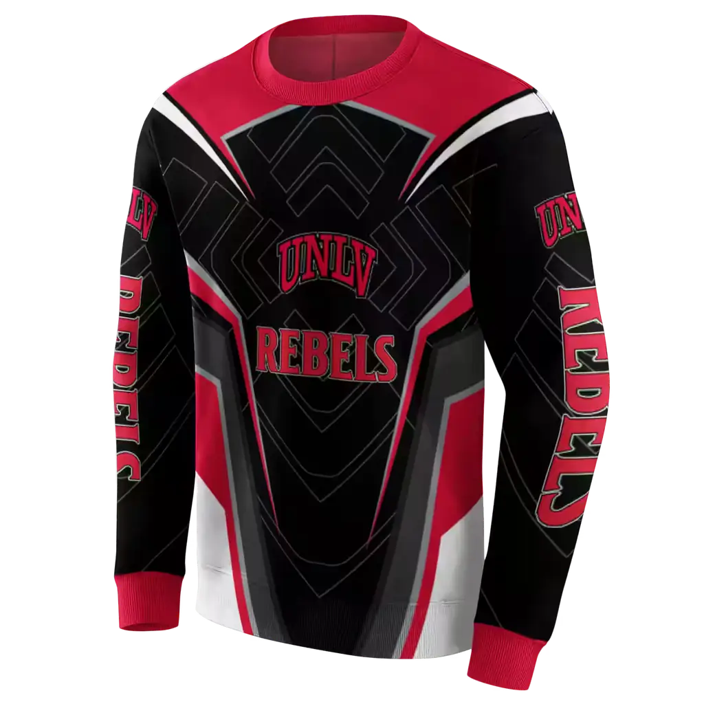 unlv rebels futuristic pattern red black hoodie new arrival unlv rebels futuristic pattern red black hoodie new arrival