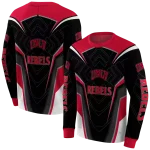 unlv rebels futuristic pattern red black hoodie best selling