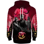 unlv rebels halloween vibes red black hoodie best selling