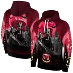unlv rebels halloween vibes red black hoodie best selling