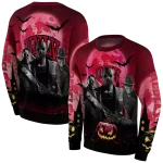 unlv rebels halloween vibes red black hoodie best selling