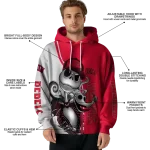 unlv rebels jack skellington red hoodie best selling