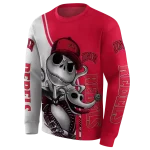 unlv rebels jack skellington red hoodie best selling