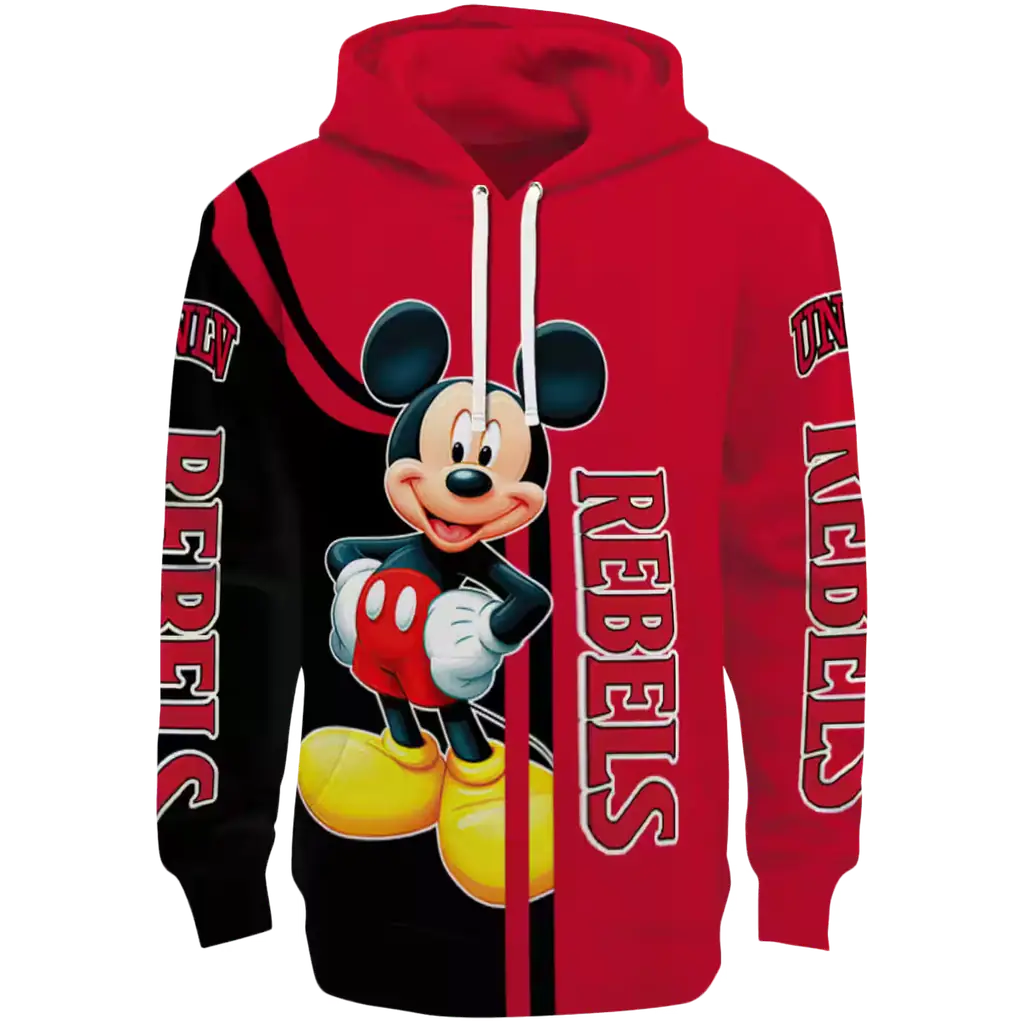 unlv rebels mickey mouse red black hoodie best selling unlv rebels mickey mouse red black hoodie best selling