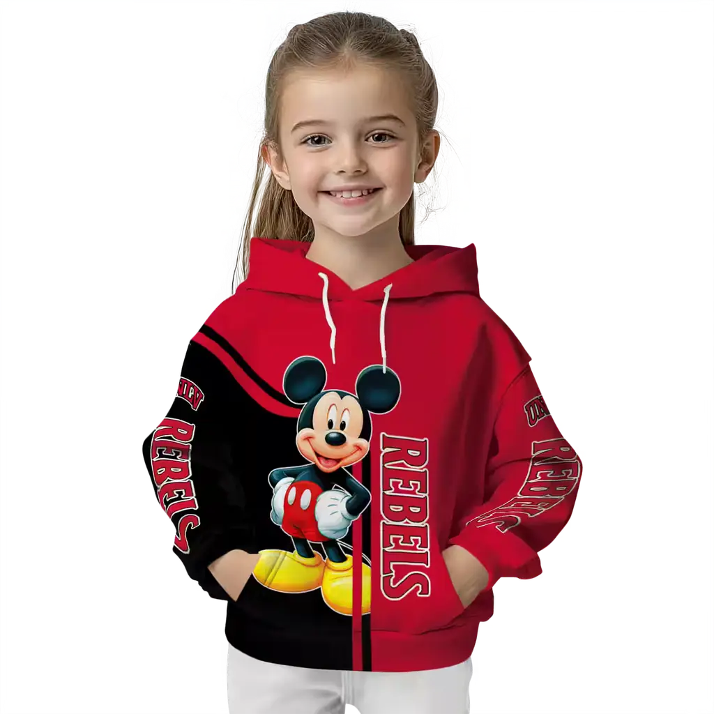 unlv rebels mickey mouse red black hoodie top rated unlv rebels mickey mouse red black hoodie top rated