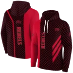 unlv rebels monogram pattern red hoodie best selling