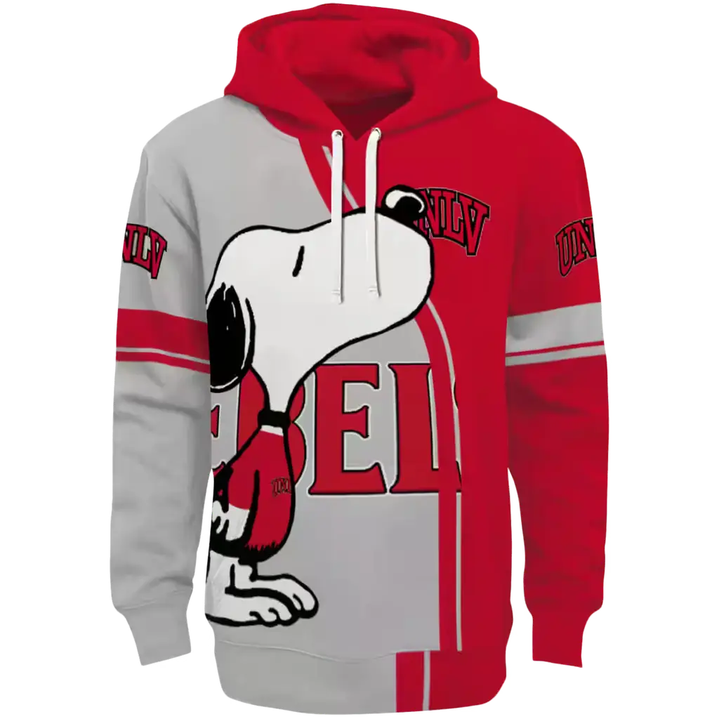 unlv rebels playful snoopy red hoodie best selling unlv rebels playful snoopy red hoodie best selling