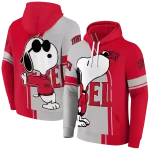 unlv rebels playful snoopy red hoodie best selling