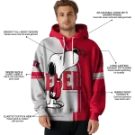unlv rebels playful snoopy red hoodie best selling