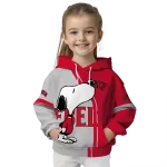 unlv rebels playful snoopy red hoodie best selling