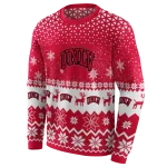 unlv rebels reindeer motif red hoodie best selling