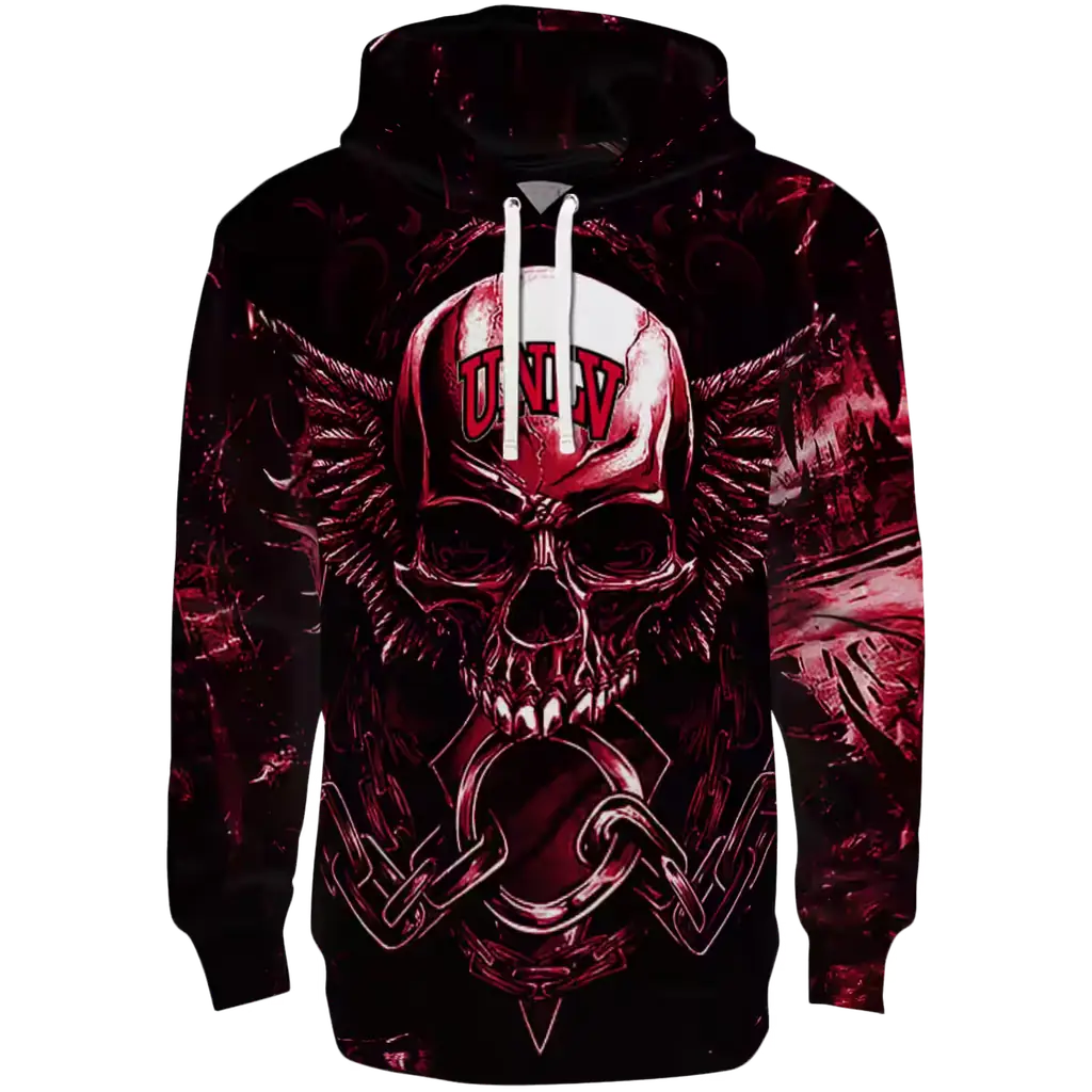 unlv rebels skull artwork red black hoodie best selling unlv rebels skull artwork red black hoodie best selling