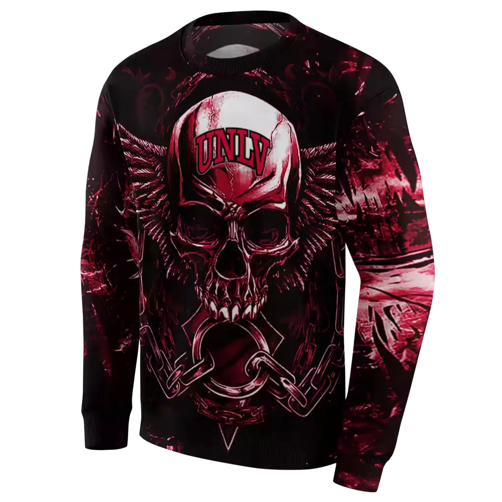 unlv rebels skull artwork red black hoodie new arrival unlv rebels skull artwork red black hoodie new arrival