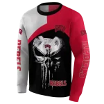 unlv rebels skull punisher gray black hoodie best selling