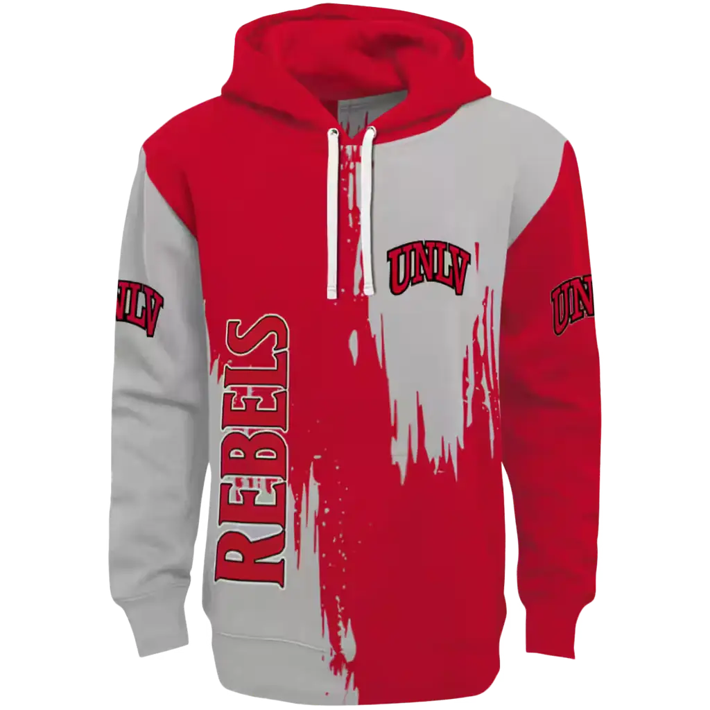 unlv rebels splatter effect red hoodie best selling unlv rebels splatter effect red hoodie best selling