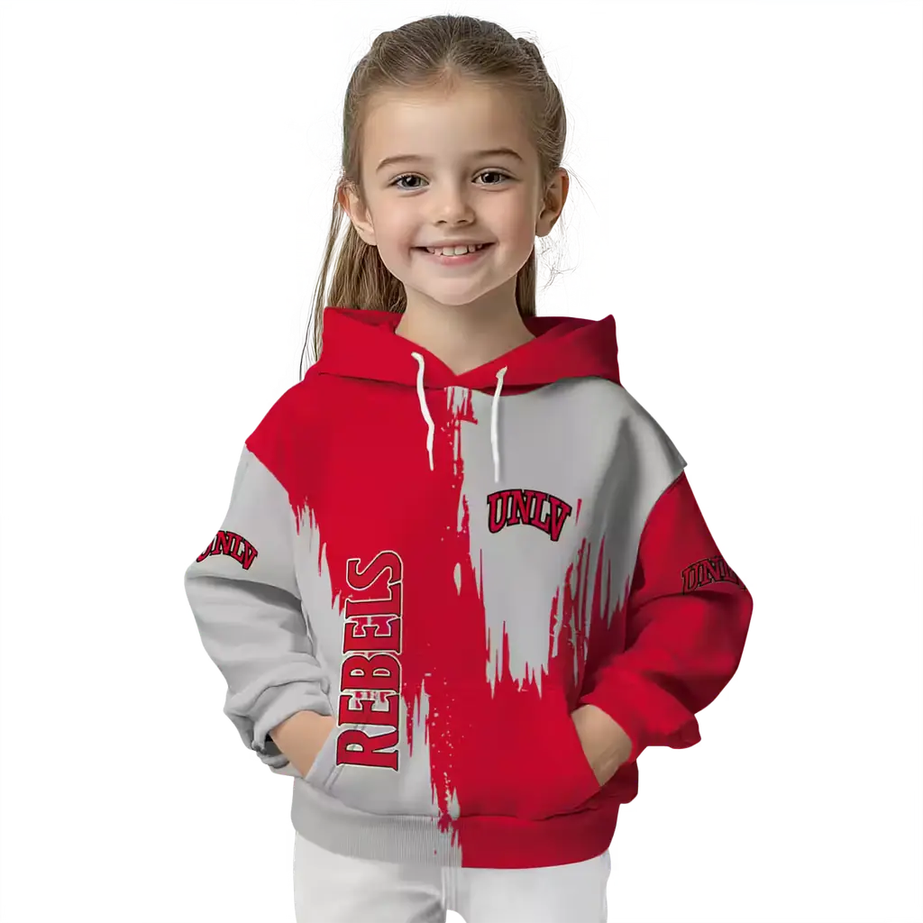 unlv rebels splatter effect red hoodie top rated unlv rebels splatter effect red hoodie top rated