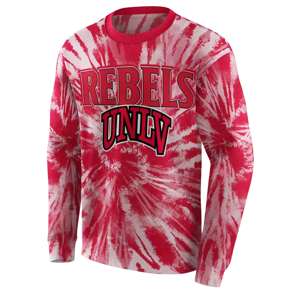 unlv rebels tie dye pattern red hoodie new arrival unlv rebels tie dye pattern red hoodie new arrival
