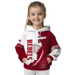 unlv rebels triangular pattern red white hoodie best selling