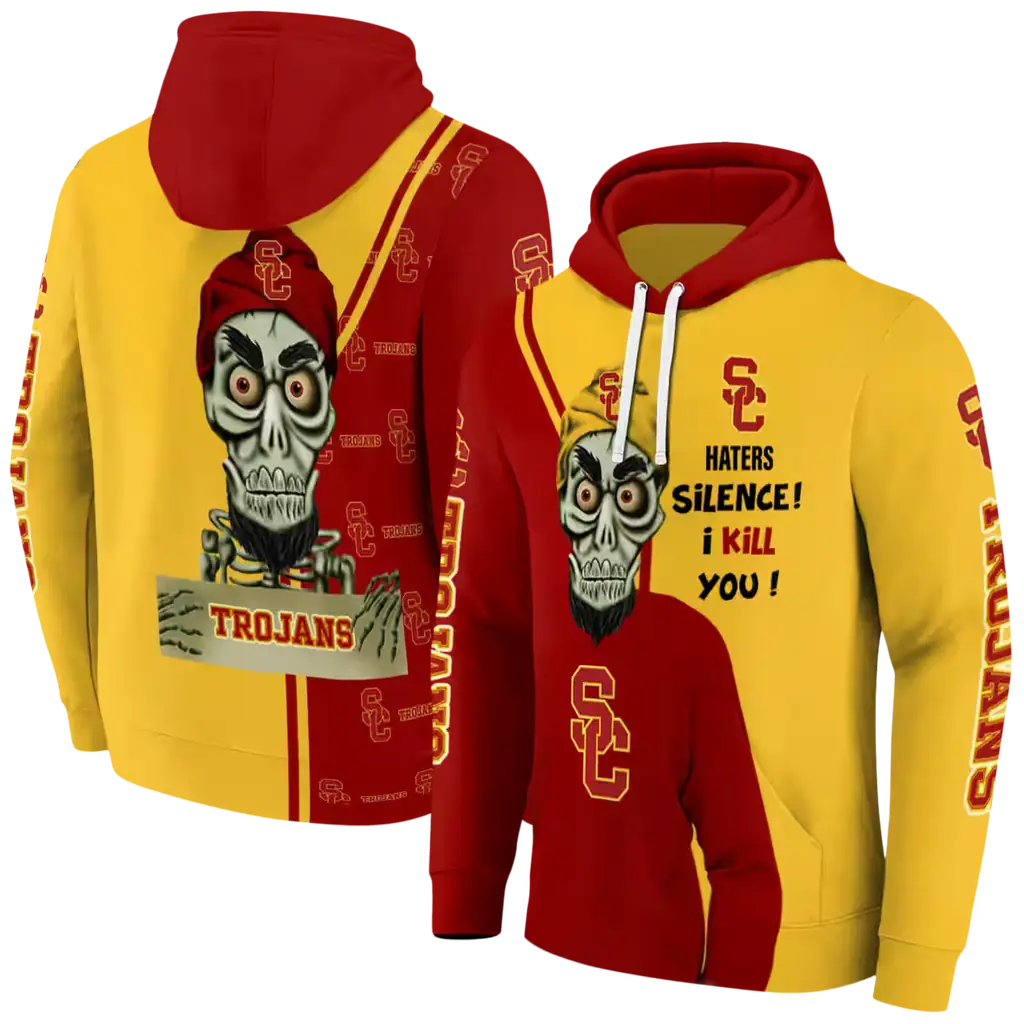 usc trojans achmed skull red hoodie fashion forward usc trojans achmed skull red hoodie fashion forward