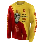 usc trojans achmed skull red hoodie best selling
