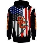 usc trojans american pride black hoodie best selling