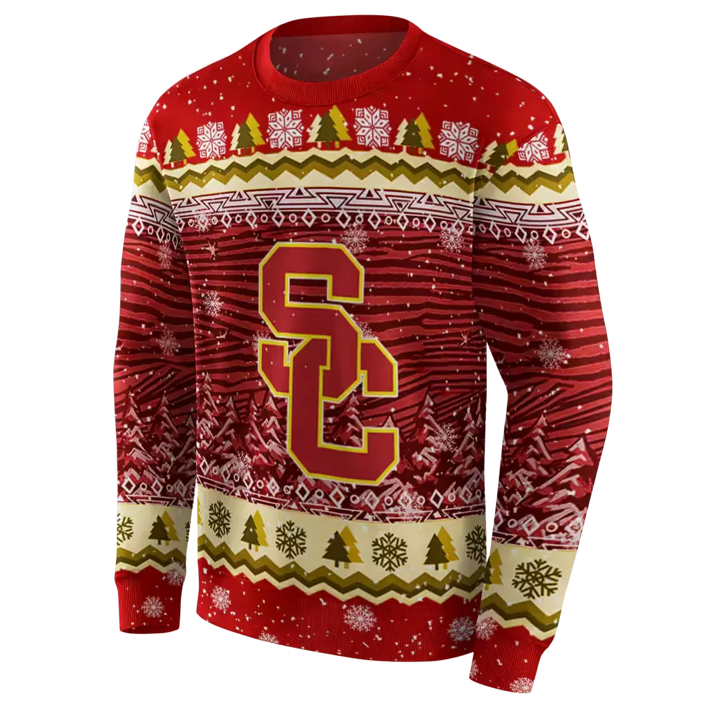 usc trojans christmas trees red hoodie new arrival usc trojans christmas trees red hoodie new arrival