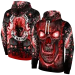 usc trojans demonic skull red black hoodie best selling