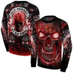 usc trojans demonic skull red black hoodie best selling