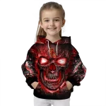usc trojans demonic skull red black hoodie best selling