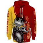 usc trojans jack skellington red hoodie best selling