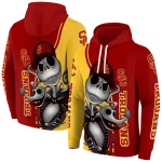 usc trojans jack skellington red hoodie best selling