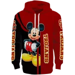 usc trojans mickey mouse red black hoodie best selling