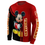 usc trojans mickey mouse red black hoodie best selling