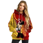 usc trojans minnie mouse red hoodie best selling