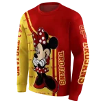 usc trojans minnie mouse red hoodie best selling